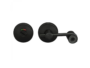 Chiavistello WC Libero Occupato a Gancio con Segnalatore Rosetta 236 Ø52x10 AISI304 Inox varie finiture | Fimet Maniglie - immagine 2
